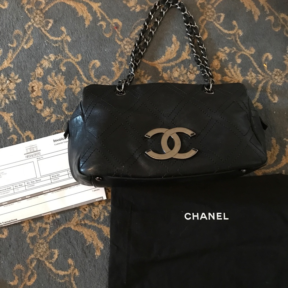 Chanel Diamond Stitch Tote